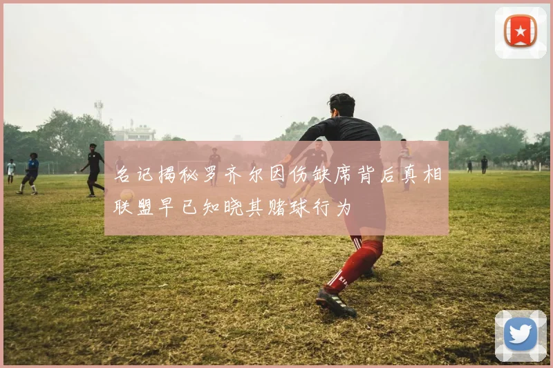 名记揭秘罗齐尔因伤缺席背后真相联盟早已知晓其赌球行为